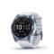 Garmin - fēnix 7X Sapphire Solar GPS Smartwatch 51 mm Fiber-reinforced polymer - Mineral Blue DLC Titanium-Front_Standard