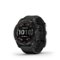 Garmin - fēnix 7 Sapphire Solar GPS Smartwatch 47 mm Fiber-reinforced polymer - Black DLC Titanium - (2022)-Front_Standard