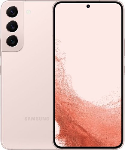 Samsung - Geek Squad Certified Refurbished Galaxy S22 256GB (Unlocked) - Pink Gold
