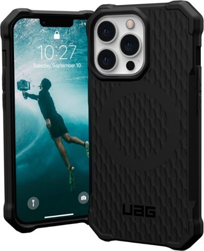 UAG - Essential Armor MagSafe Case for iPhone 13 Pro - Black