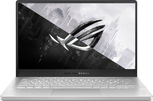 ASUS - ROG Zephyrus 14" FHD 144Hz Gaming Laptop - AMD Ryzen 7 - 16GB DDR4 Memory - NVIDIA GeForce RTX 3060 - 512GB PCIe SSD - Moonlight White
