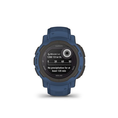 Garmin Instinct 2 Solar 45 mm Smartwatch Fiber-reinforced Polymer - Tidal Blue - (2022) GLOBAL SHIPPING
