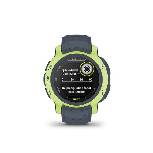 Garmin - Instinct 2 Surf Edition 33mm Smartwatch Fiber-reinforced Polymer - Mavericks