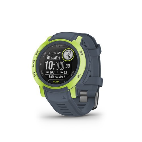 Garmin - Instinct 2 Surf Edition 45 mm Smartwatch Fiber-reinforced Polymer - Mavericks-Front_Standard 