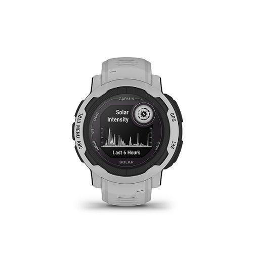 

Garmin - Instinct 2 Solar 45 mm Smartwatch Fiber-reinforced Polymer - Mist Gray