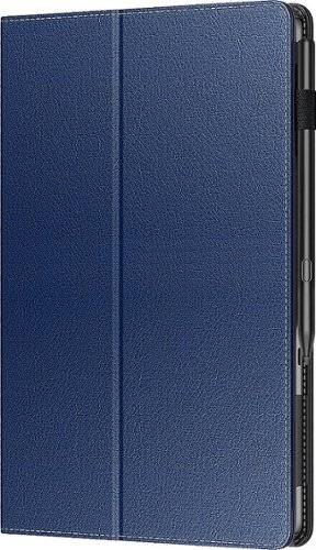 SaharaCase - Folio Case for Samsung Galaxy Tab S8 Ultra - Clear/Navy Blue