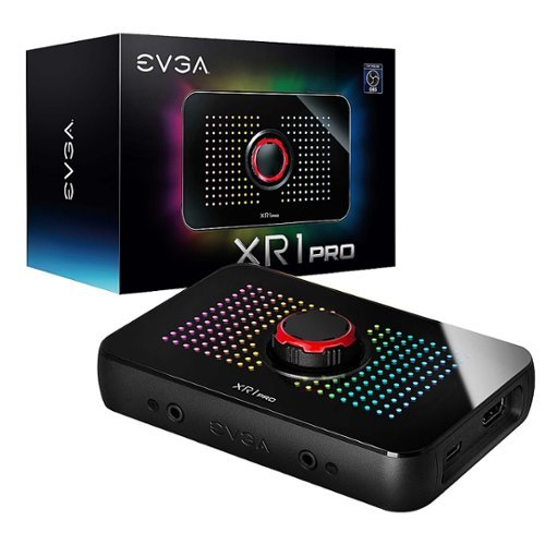 EVGA - XR1 Pro Capture Card - Black