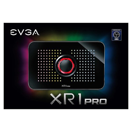EVGA XR1 Pro Capture Card - Black BUY IN EUROPE