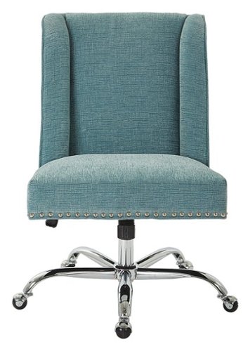 

OSP Home Furnishings - Alyson Mesh Adjustable Managers Chair - Sky