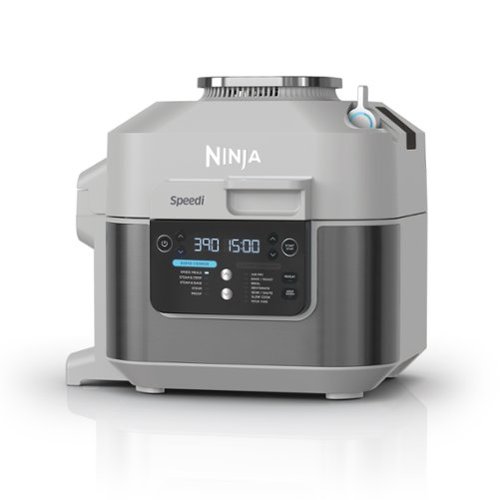 Ninja - Speedi Rapid Cooker & Air Fryer, 6-QT Capacity, 12-in-1 Functionality, 15-Minute Meals All In One Pot - Light Gray