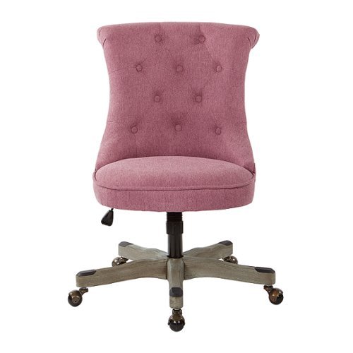 

OSP Home Furnishings - Hannah Tufted Office Chair - Orchid