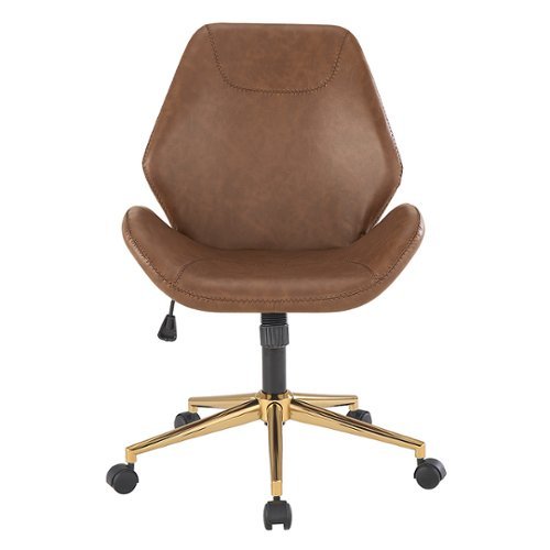 

OSP Home Furnishings - Reseda Office Chair - Saddle
