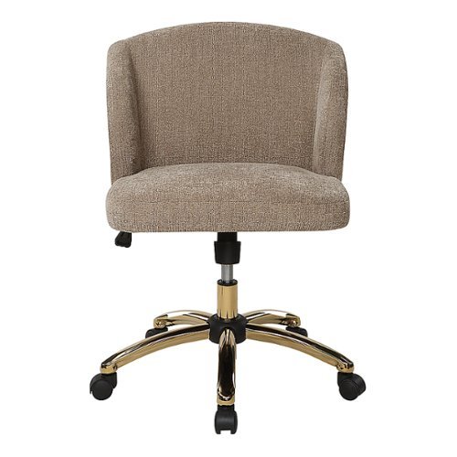 OSP Home Furnishings - Ellen Office Chair - Honey