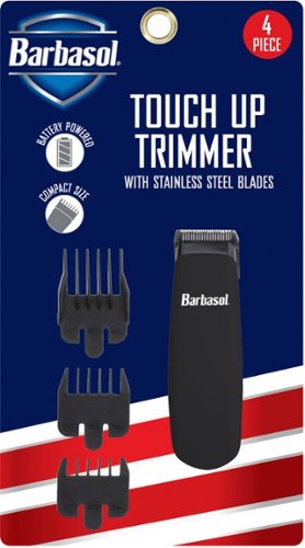 Barbasol 4 pc Touch Up Trimmer - Black