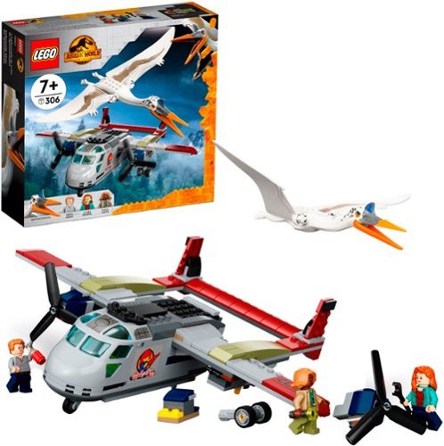 

LEGO - Jurassic World Quetzalcoatlus Plane Ambush 76947 Building Kit (306 Pieces)