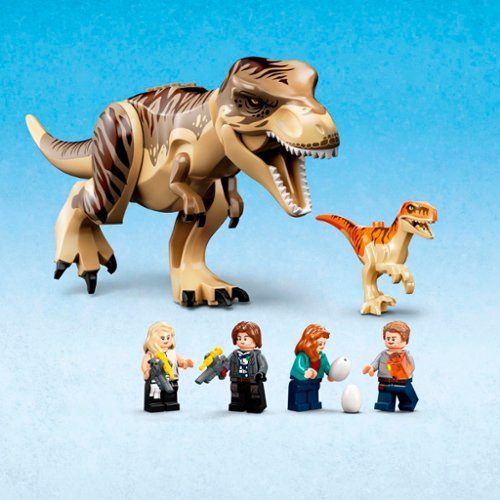 LEGO Jurassic World T. rex & Atrociraptor Dinosaur Breakout 76948 (466 Piezas)