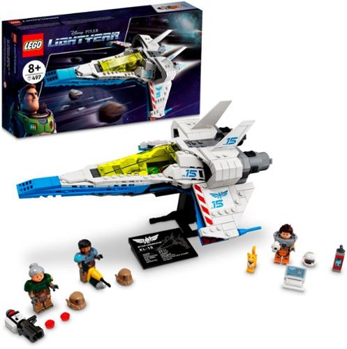 LEGO - Disney and Pixars Lightyear XL-15 Spaceship 76832 Building Toy Set (498 Pieces)
