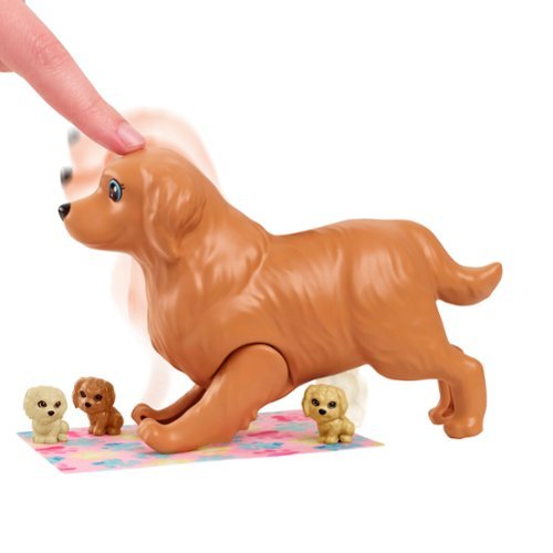 Barbie Doll and Newborn Pups Playset GLOBAL SHIPPING
