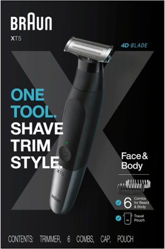 Braun Series XT5 Rechargeable Wet/Dry Electric Shaver Kit - Black BUY IN SINGAPORE