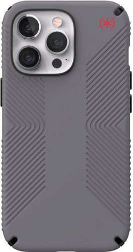 Speck - Presidio2 Grip MagSafe Case for iPhone 13 Pro - Grey