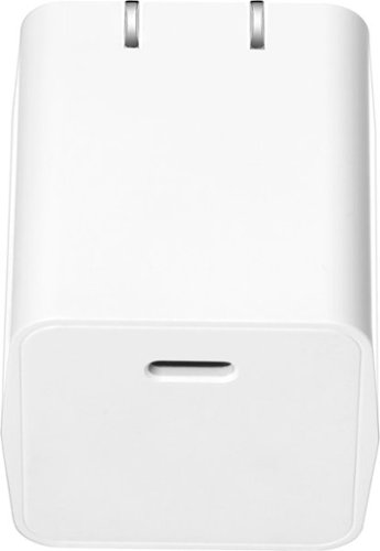 Insignia™ - 45W USB-C Compact Wall Charger for Chromebook and Other USB-Devices - White