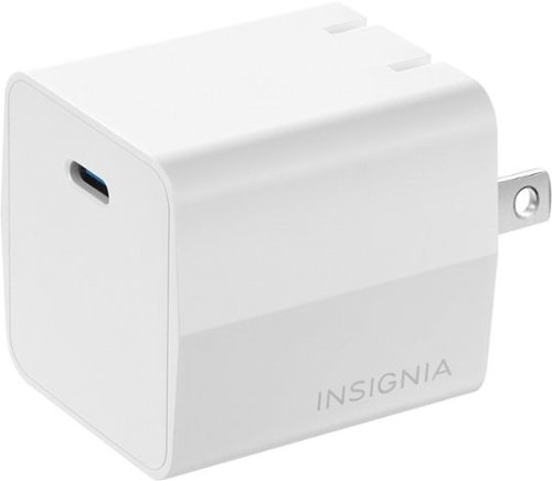 Insignia™ 45W USB-C Compact Wall Charger for Chromebook, MacBook Air, Surface Pro, Smartphone, and Tablet - White WORLDWIDE DELIVERY