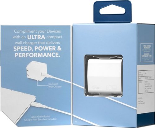 Insignia™ 45W USB-C Compact Wall Charger for Chromebook, MacBook Air, Surface Pro, Smartphone, and Tablet - White SHOP ONLINE