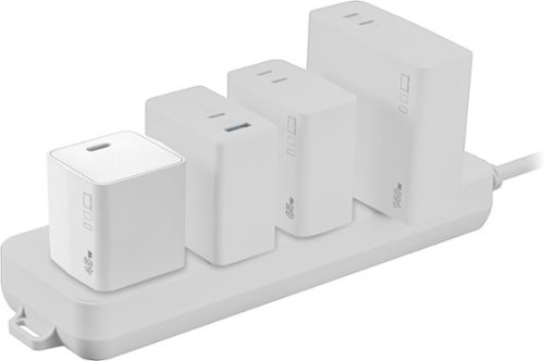 Insignia™ 45W USB-C Compact Wall Charger for Chromebook, MacBook Air, Surface Pro, Smartphone, and Tablet - White BUY IN MIDDLE EAST