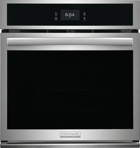 Front. Frigidaire - Gallery 27" Built-in Single Electric Wall Oven with Fan Convection - Stainless Steel.