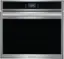 Front. Frigidaire - Gallery 30" Built-in Single Electric Wall Oven with Total Convection - Stainless Steel.