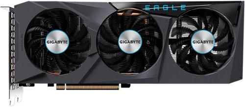 GIGABYTE - AMD Radeon RX 6600 EAGLE 8GB GDDR6 PCI Express 4.0 Gaming Graphics Card - Black