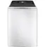 Front. GE Profile - 5.4 Cu Ft High Efficiency Smart Top Load Washer with Smarter Wash Technology, Easier Reach & Direct Drive Motor - White.