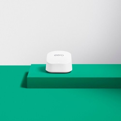 eero 6+ AX3000 Dual-Band Mesh Wi-Fi 6 Router - White WORLDWIDE DELIVERY
