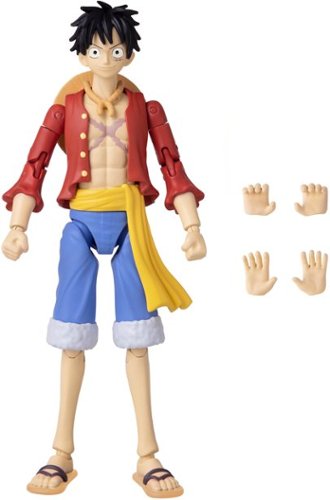 Bandai - Anime Heroes One Piece 6.5" Action Figure - Monkey D. Luffy