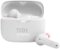 JBL - Tune 230NC True Wireless Noise Cancelling In-Ear Earbuds - White-Front_Standard