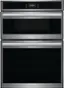 Front. Frigidaire - Gallery 30" Built-in Electric Wall Oven/Microwave Combination - Stainless Steel.