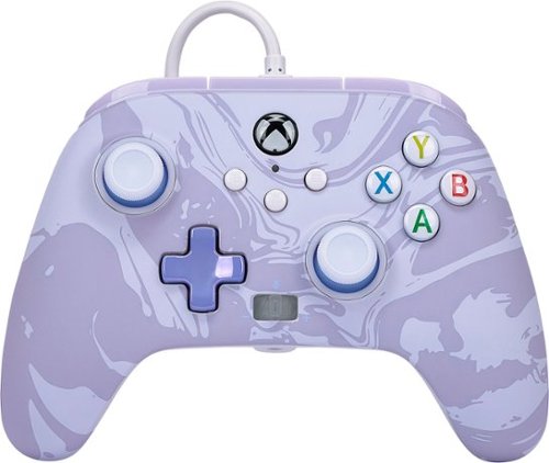 PowerA - Enhanced Wired Controller for Xbox Series X|S - Lavender Swirl