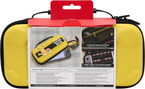 PowerA Protection Case for Nintendo Switch - OLED Model, Nintendo Switch or Nintendo Switch Lite - Pikachu Electric Type BUY IN EUROPE