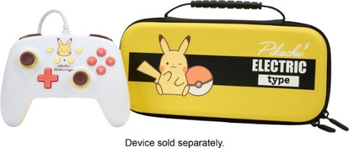 PowerA Protection Case for Nintendo Switch - OLED Model, Nintendo Switch or Nintendo Switch Lite - Pikachu Electric Type BUY IN MIDDLE EAST