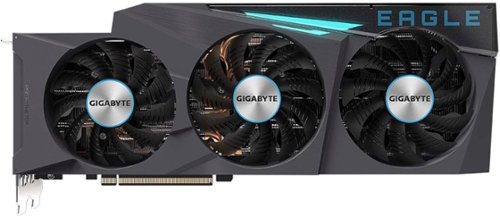 GIGABYTE - NVIDIA GeForce RTX 3080 EAGLE 12GB 256-bit GDDR6X Graphics Card with 3x WINDFORCE Fans