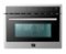 Forno Appliances - Oliena 1.6 Cu. Ft. Convection Microwave with Sensor Cooking - Stainless Steel-Front_Standard