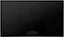 Front. Bosch - 800 Series 36" Built-In Electric Cooktop with 5 elements - Black.