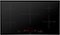 Bosch - 800 Series 36" Built-In Electric Induction Cooktop with 5 elements and Wifi, Frameless - Black-Front_Standard
