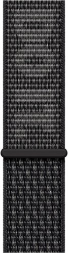 Apple - 45mm Nike Sport Loop - Black/Summit White-Angle_Standard 