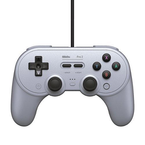 8BitDo - Pro 2 Wired Gamepad - Gray