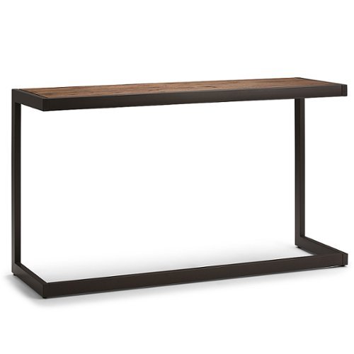 

Simpli Home - Erina Console Sofa Table - Rustic Natural Aged Brown