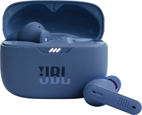 JBL - Tune 230NC True Wireless Noise Cancelling In-Ear Earbuds - Blue-Front_Standard