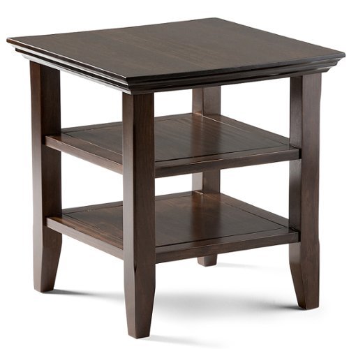 

Simpli Home - Acadian End Table - Brunette Brown