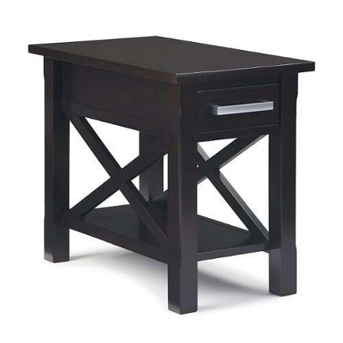 

Simpli Home - Kitchener Narrow Side Table - Hickory Brown