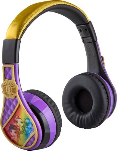 

eKids - Rainbow High Bluetooth Wireless Headphones - purple